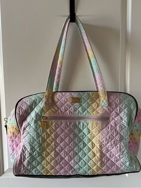 Betsy Johnson quilted tote bag